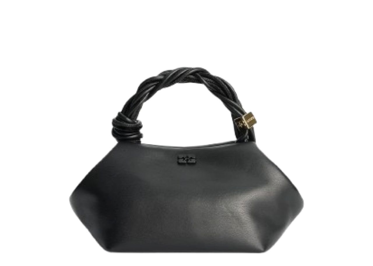 Ganni Small Bou Bag Black