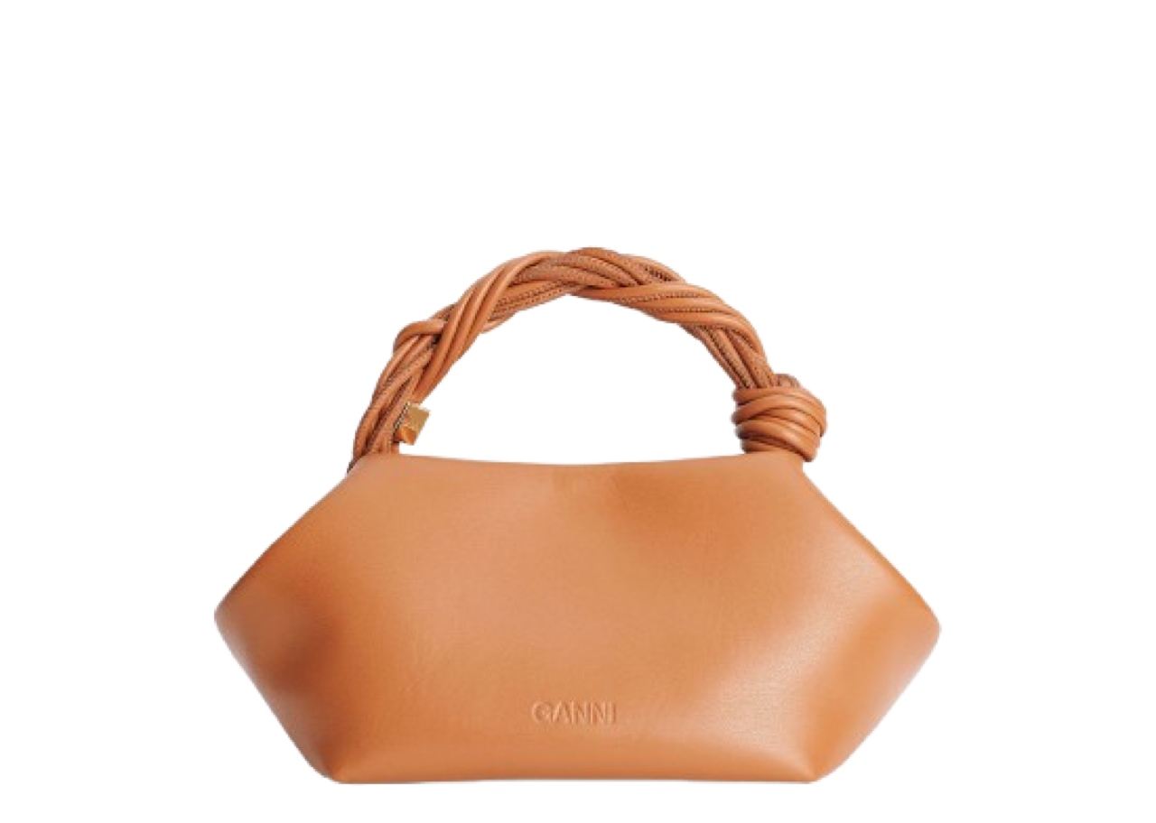 Ganni Small Bou Bag Caramel Cafe - photo 2