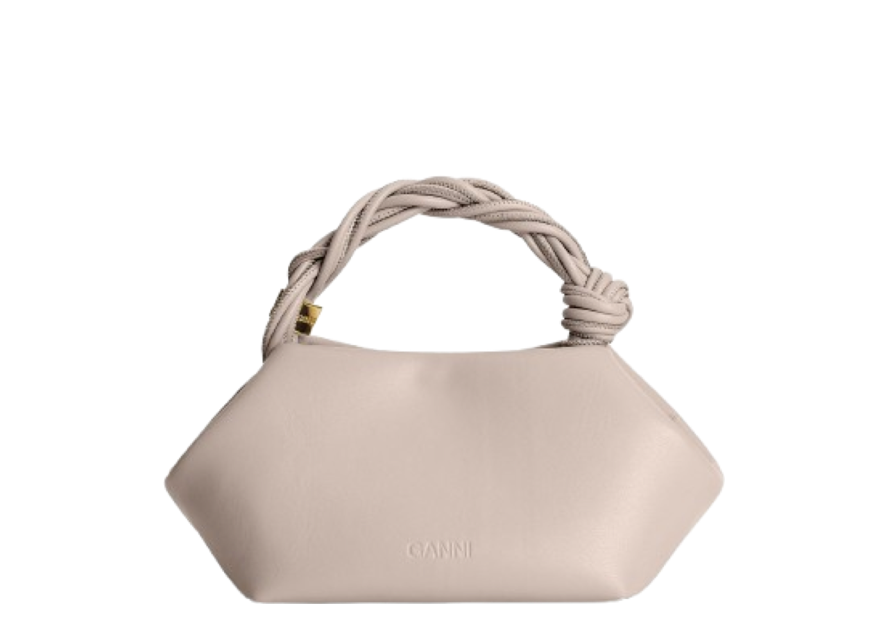 Ganni Small Bou Bag Oyster Grey - photo 2