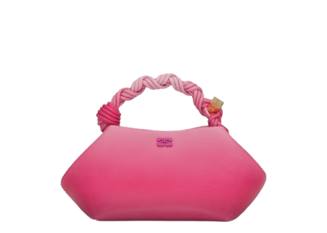 Ganni Small Bou Bag Hot Pink