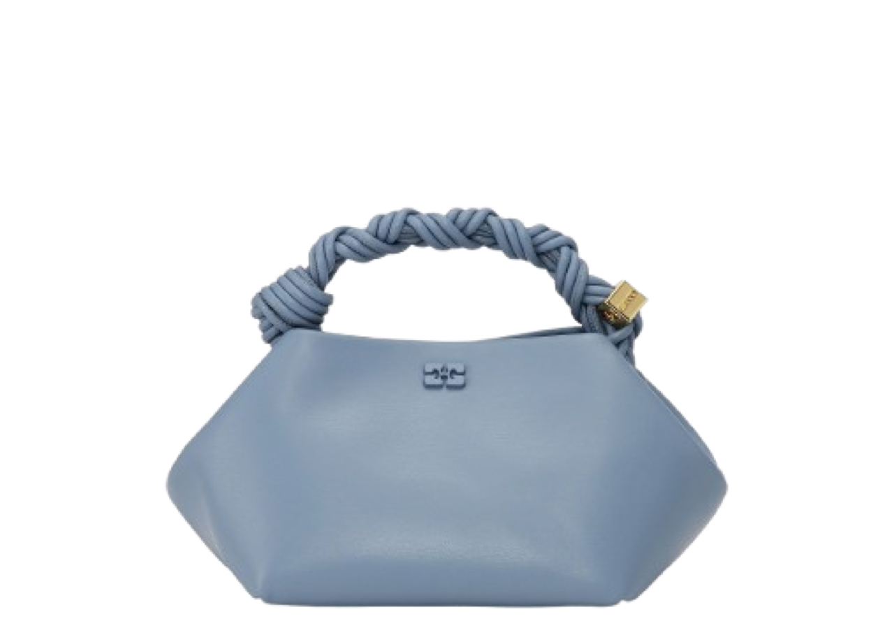Ganni Small Bou Bag Dusty Blue