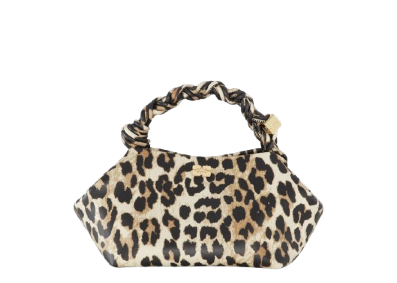 Ganni Small Bou Bag Leopard