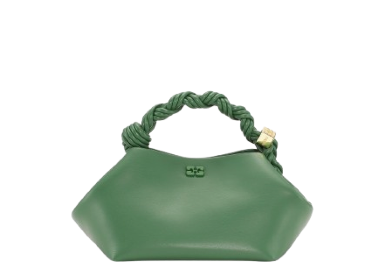 Ganni Small Bou Bag Green