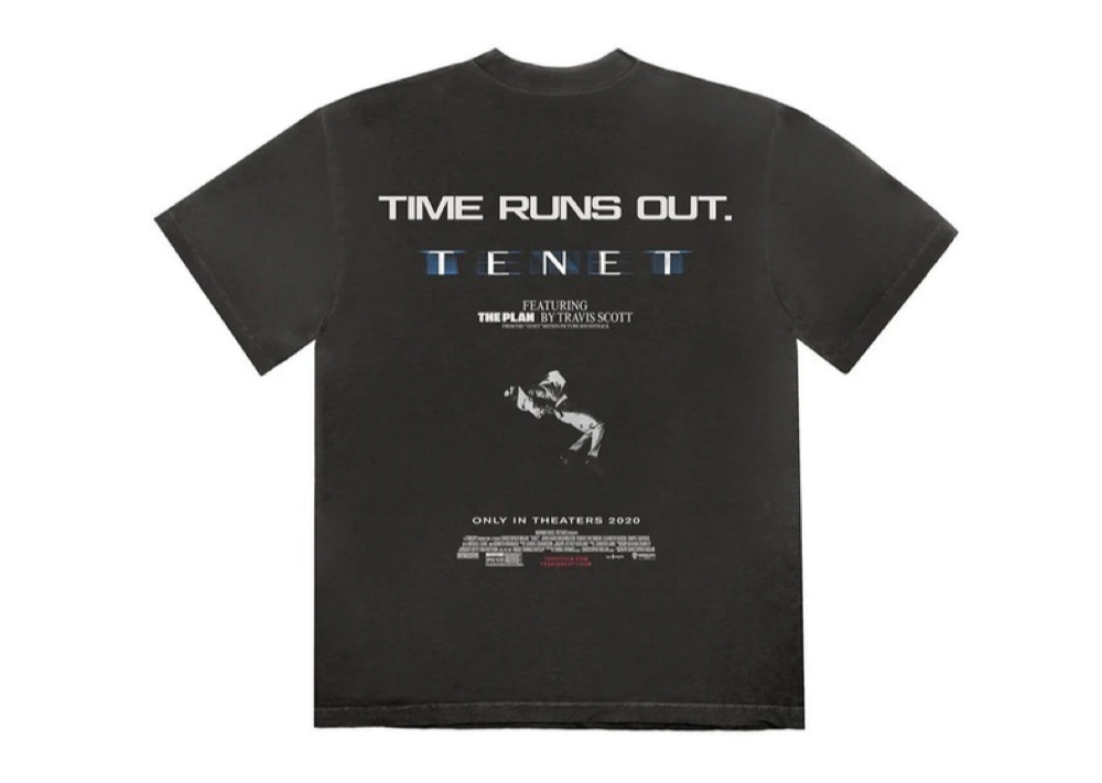 Travis Scott Tenet T-Shirt Black
