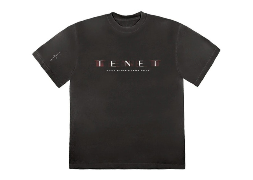 Travis Scott Tenet T-Shirt Black - photo 2