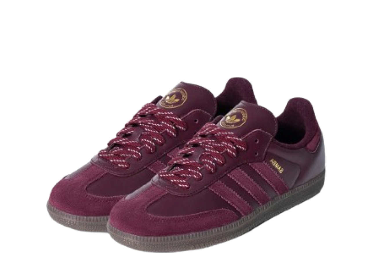 Adidas Samba OG Sumatra Island Series Maroon Gum - photo 2