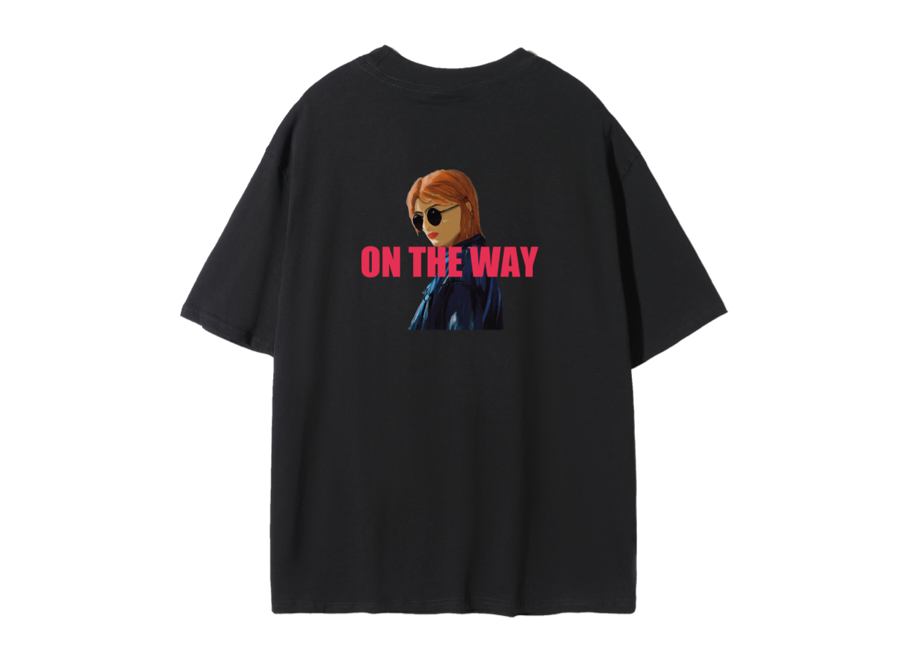 Fier De Moi On The Way T-shirt Black