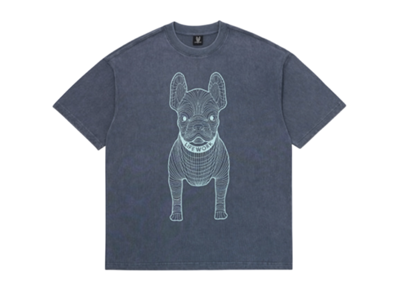 Lifework Big Radog T-shirt Dark Blue