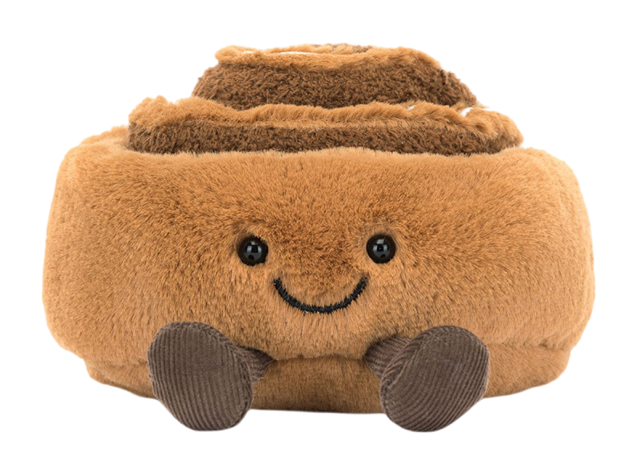 Jellycat Amuseables Cinnamon Bun Plush Soft Toy Cake