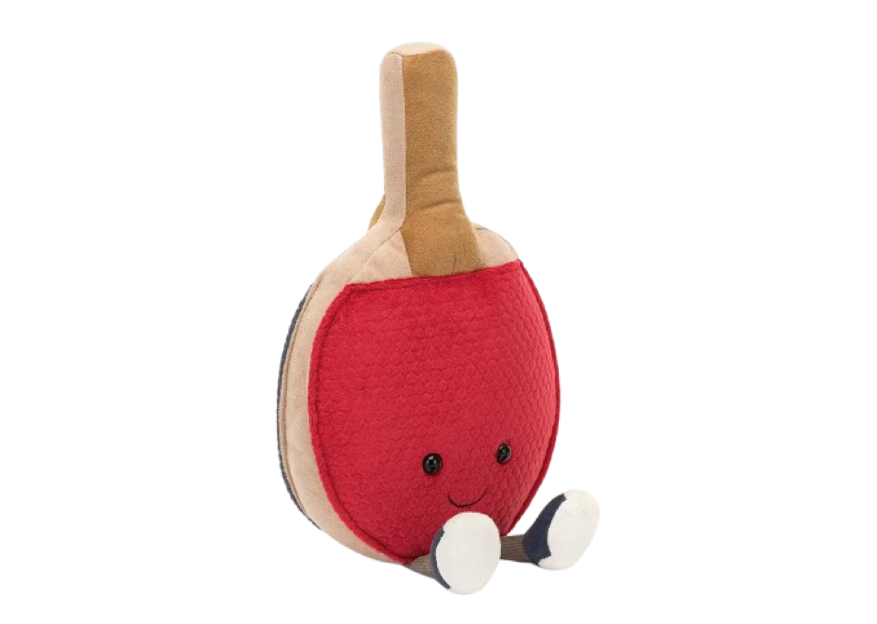 Jellycat Amuseable Sports Table Tennis Bat Plush Soft Toy
