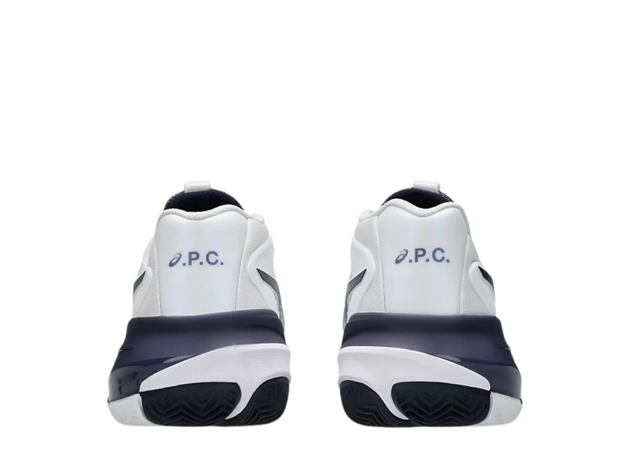 ASICS Gel-Resolution X Clay A.P.C White Midnight | Kick Avenue