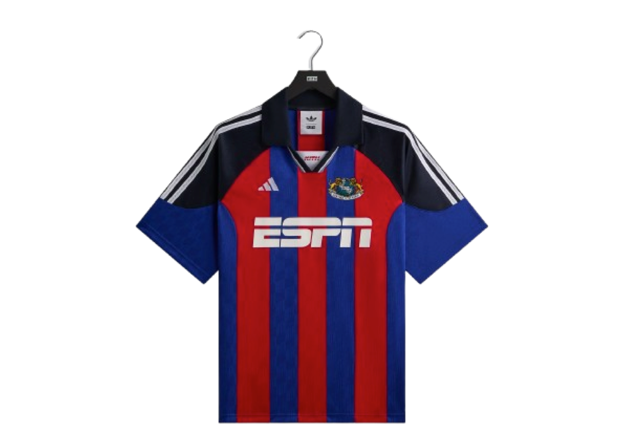 Kith For Adidas Football ESPN Jersey Red Blue
