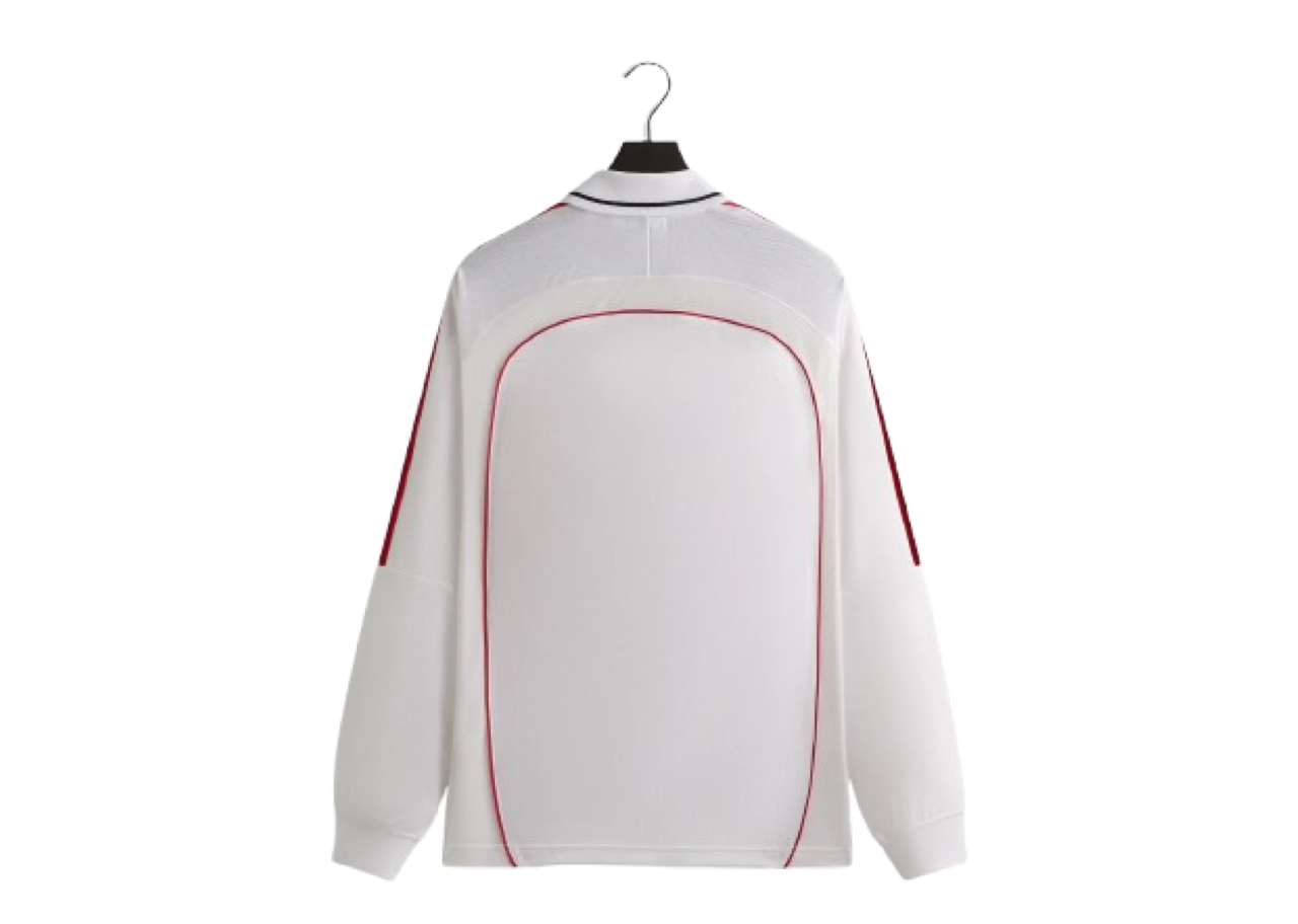 Kith For Adidas Football Chase Long Sleeve Jersey White - photo 2