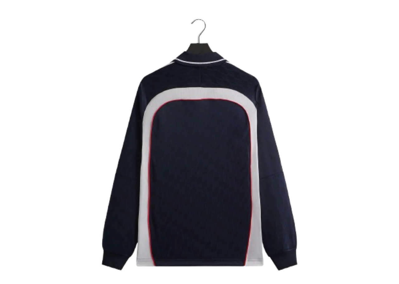 Kith For Adidas Football Chase Long Sleeve Jersey Legend Ink - photo 2