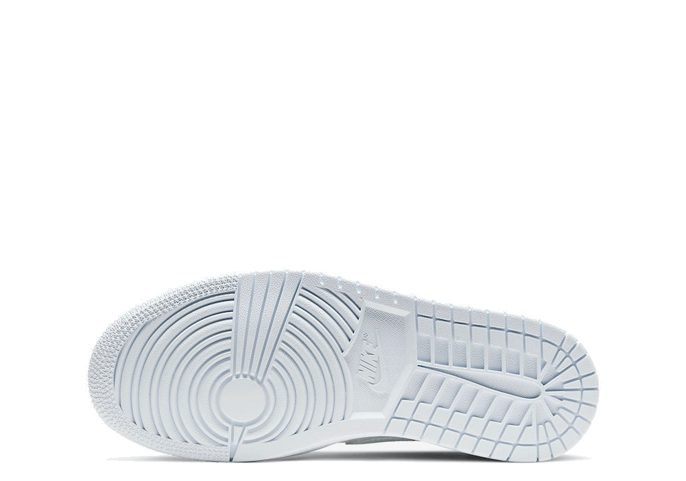 Air Jordan 1 Mid White Snakeskin (Women's) - photo 4