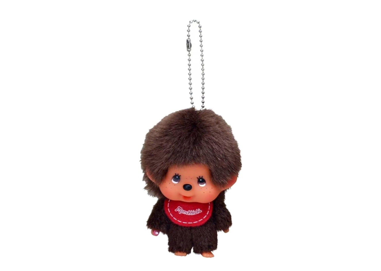 Monchhichi Keychain Big Head