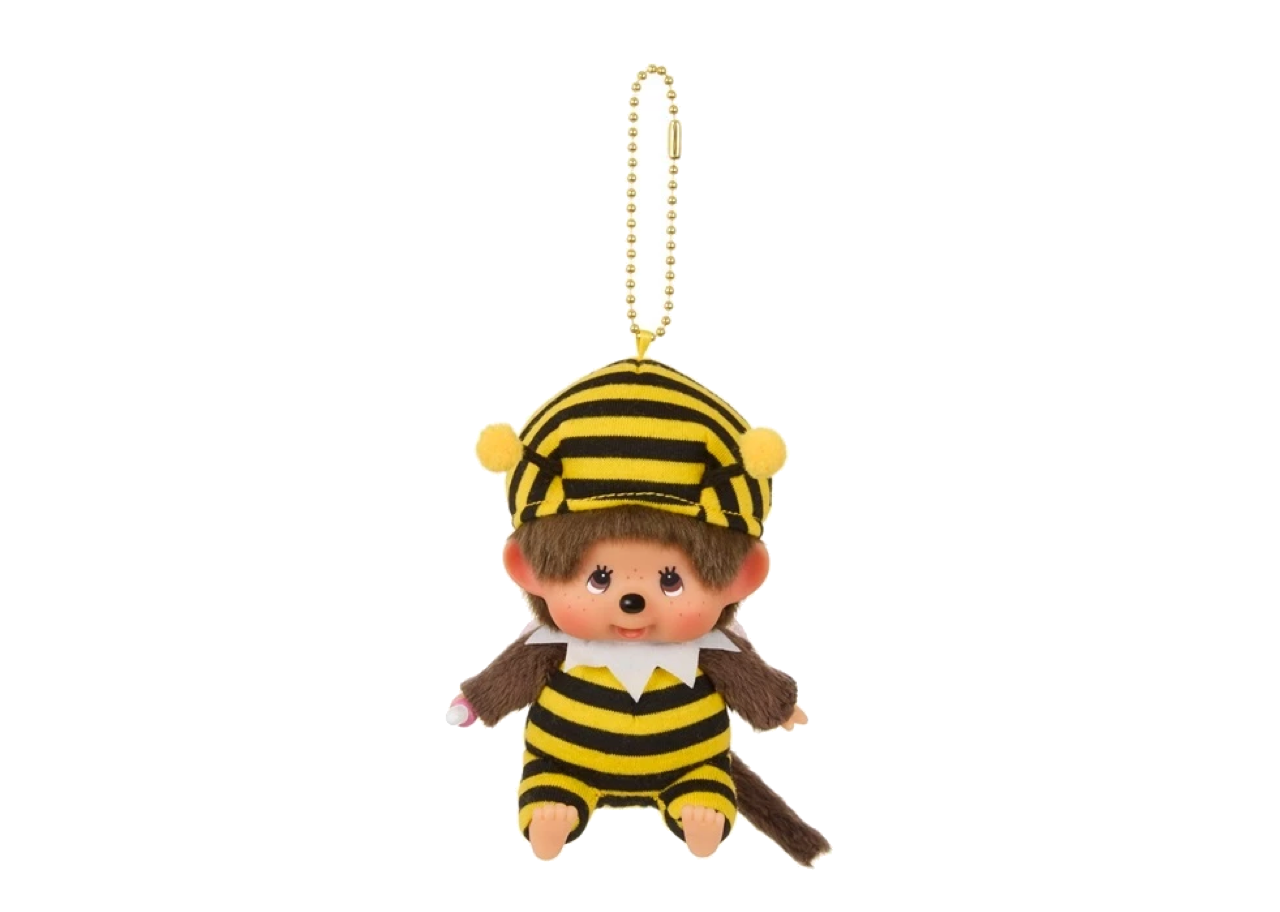 Monchhichi Keychain Honey Bee