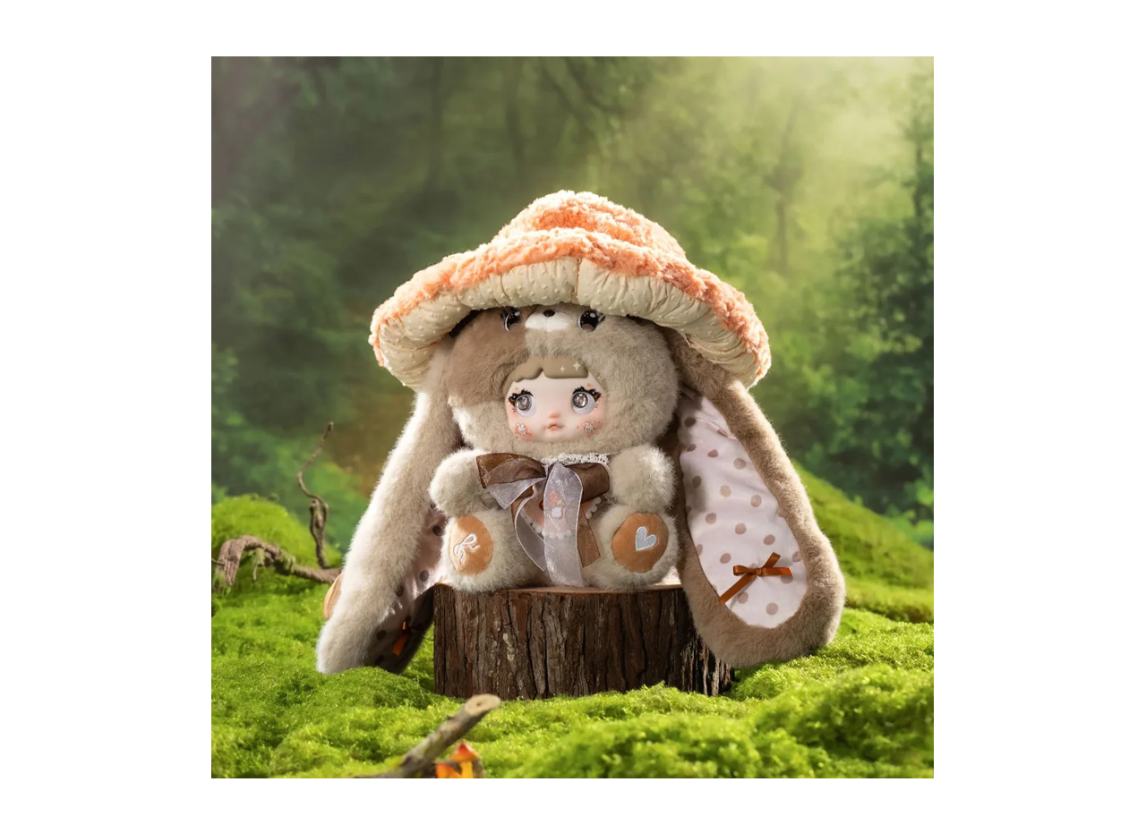 Nommi 400% V2 Mushroom Hat Plush Twinkle | Kick Avenue