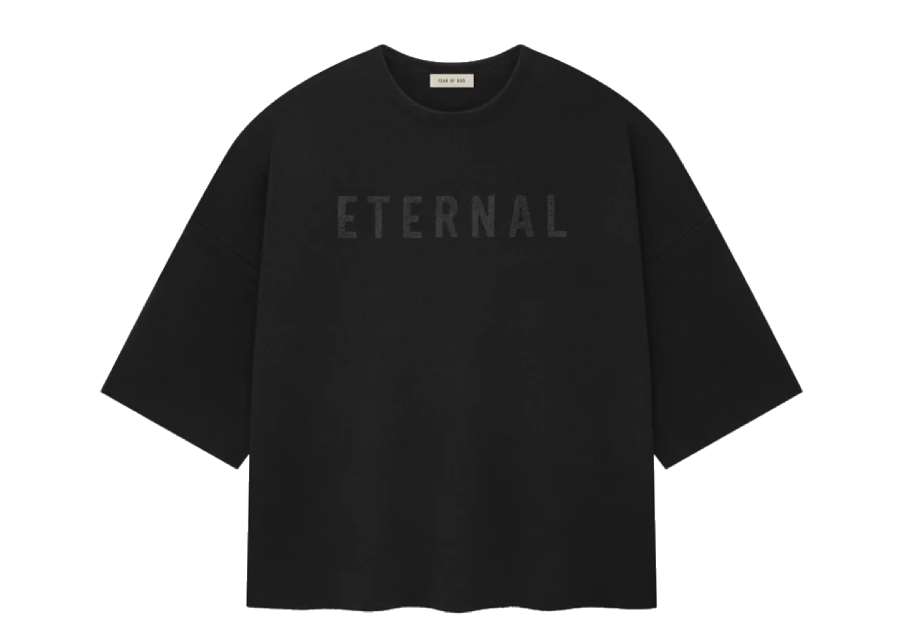 Fear Of God Eternal Knit Tee Black