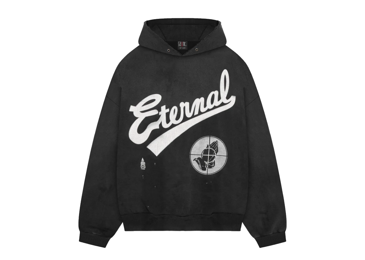 Fear Of God For Saint Mxxxxxx Hoodie Black