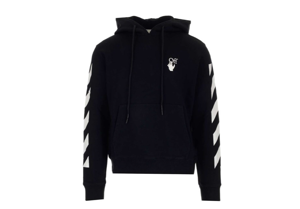 Off-White Black Agreement Slim Hoodie