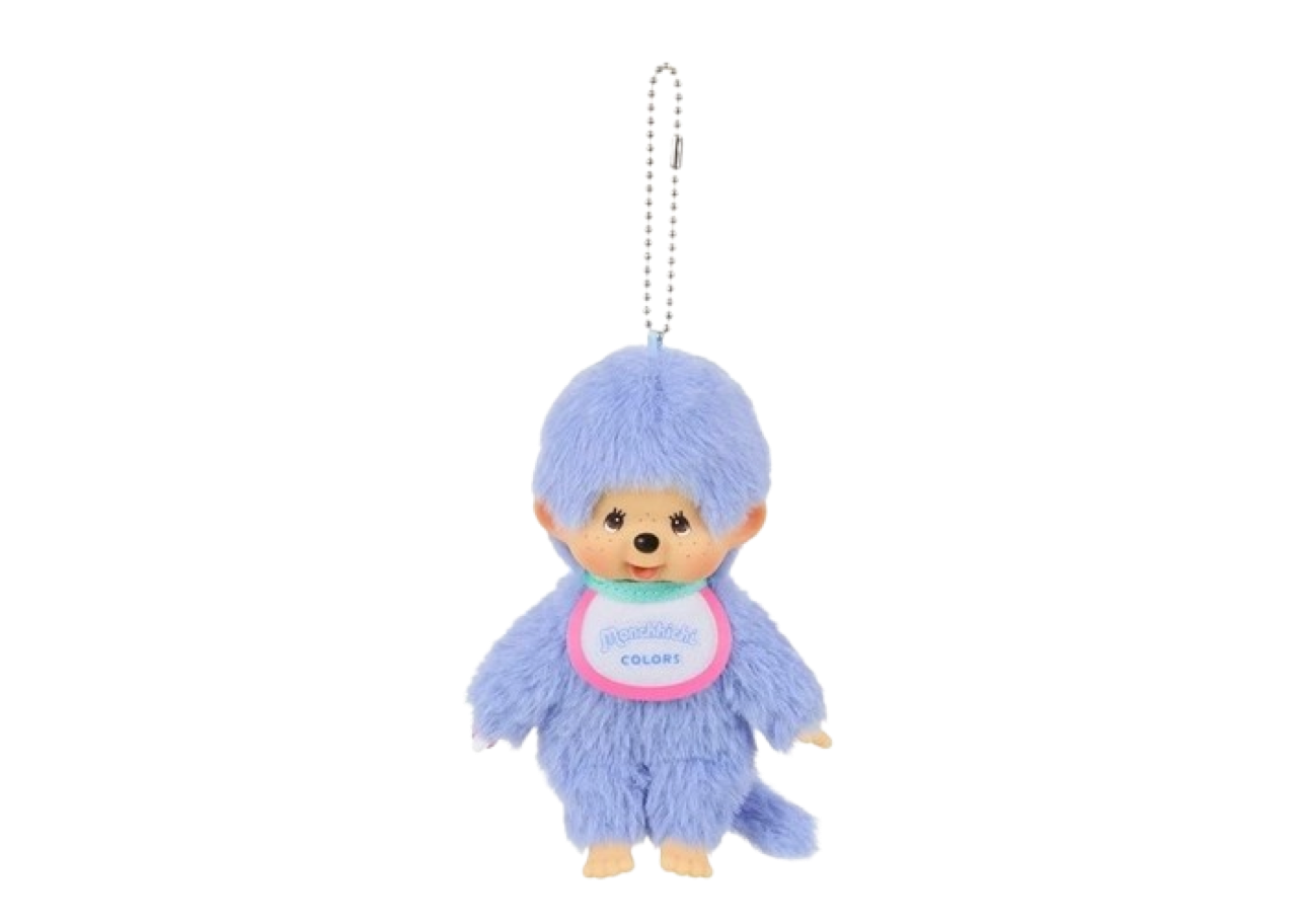 Monchhichi Colors Key Chain Blue