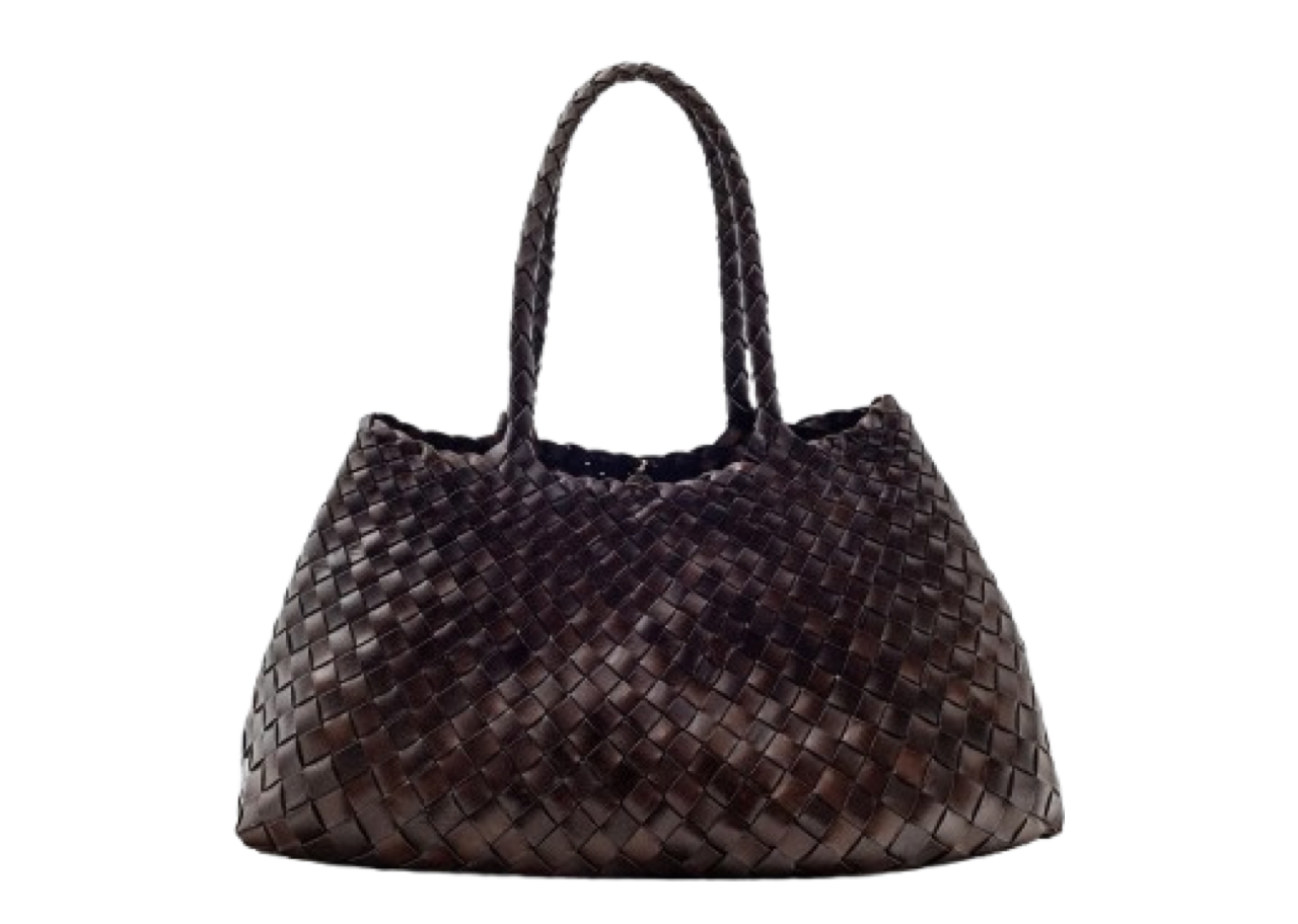 Dragon Diffusion Santa Croce Bag Big Dark Brown