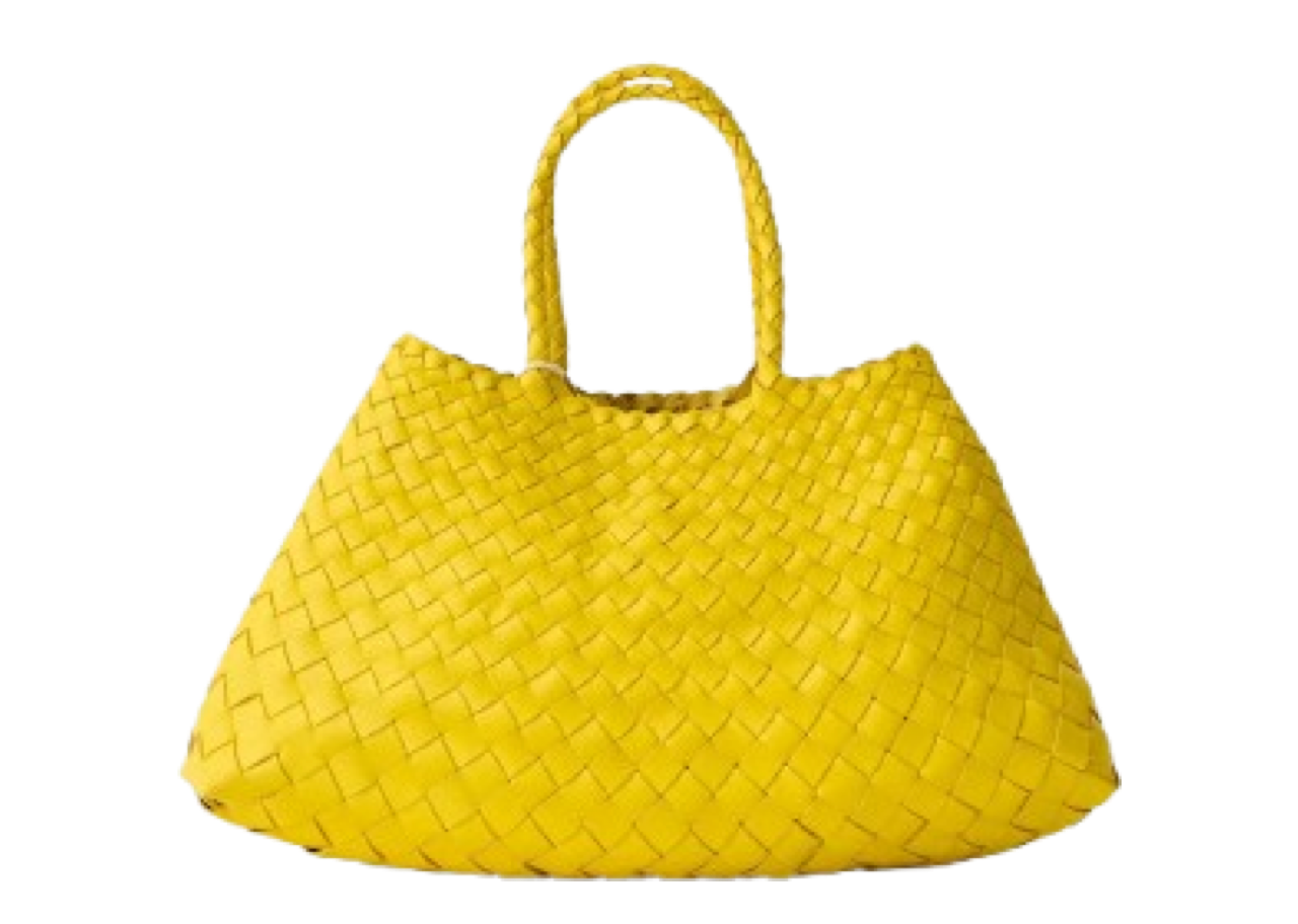 Dragon Diffusion Santa Croce Bag Small Yellow