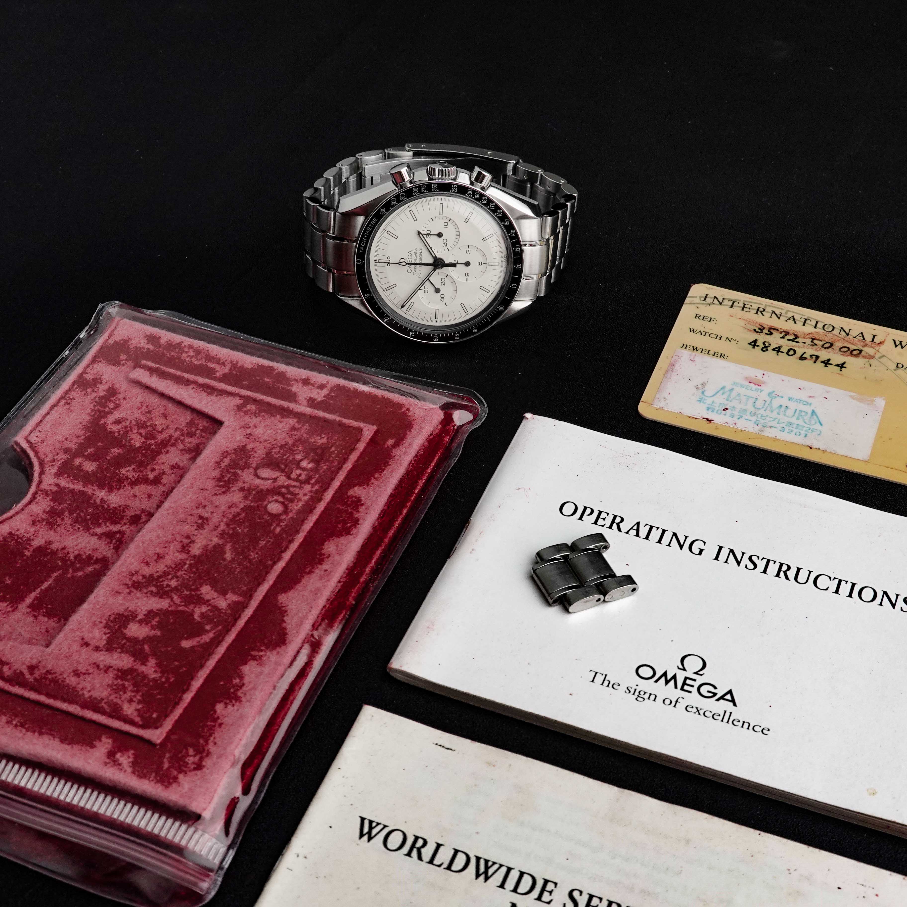 Omega Speedmaster Professional "Moonwatch" Albino Italy Ref: 3572.50.00 - photo 3
