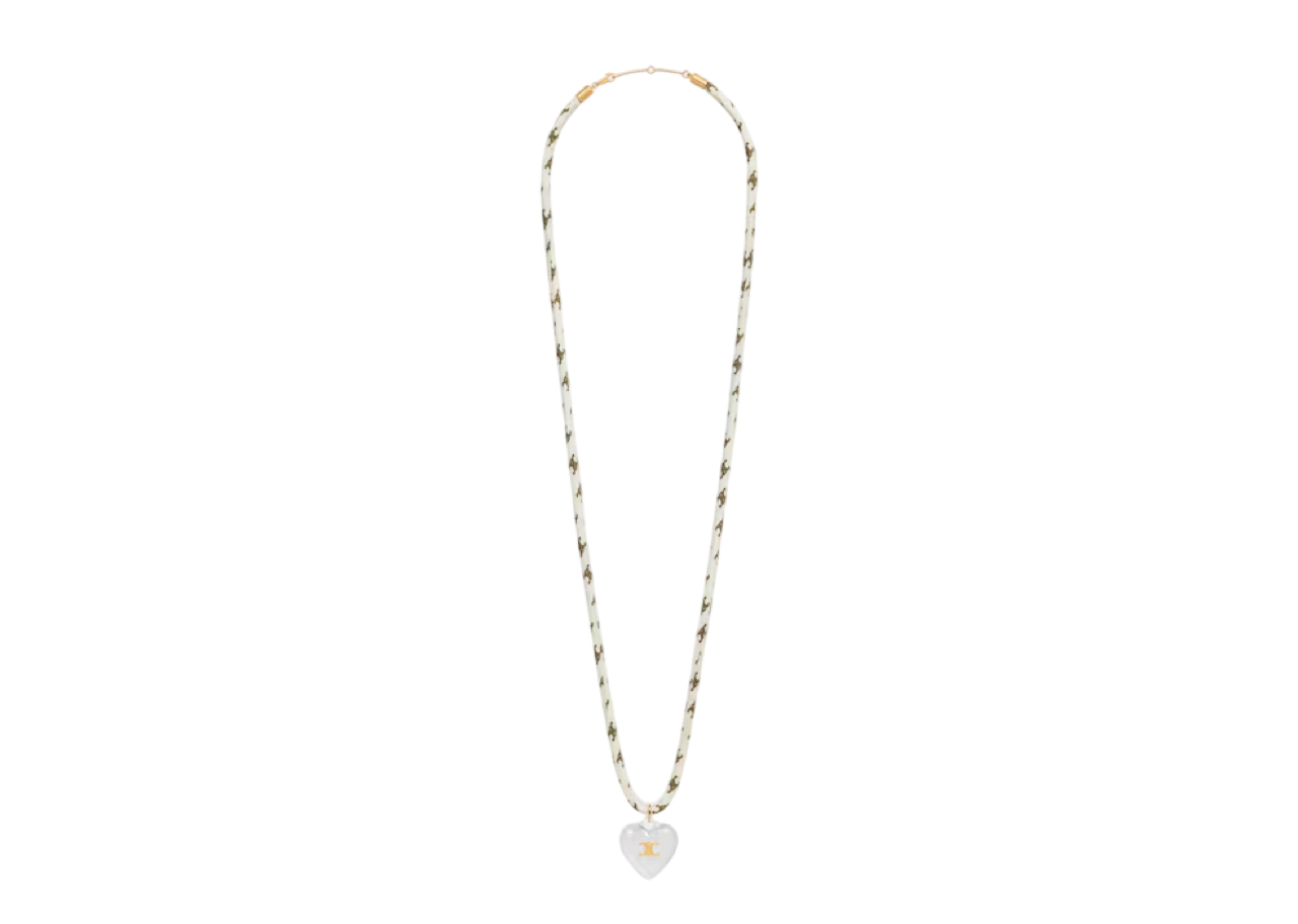 Celine Cœur Triomphe Necklace In Silk - photo 3