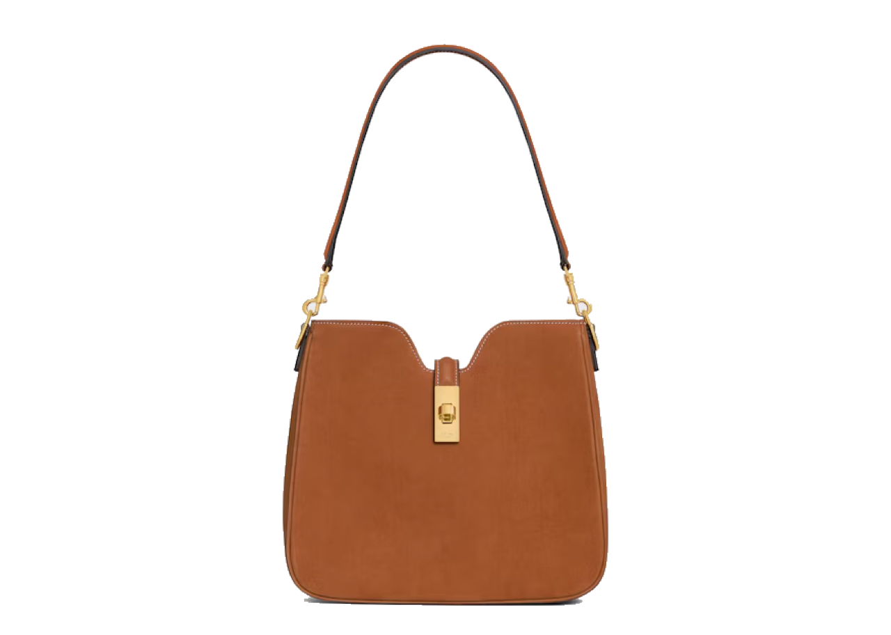 Celine Small Camille 16 Soft Bag In Nubuck Bag