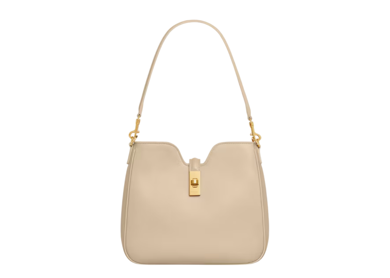Celine Small Camille 16 Soft Bag In Smooth Deep Ivory
