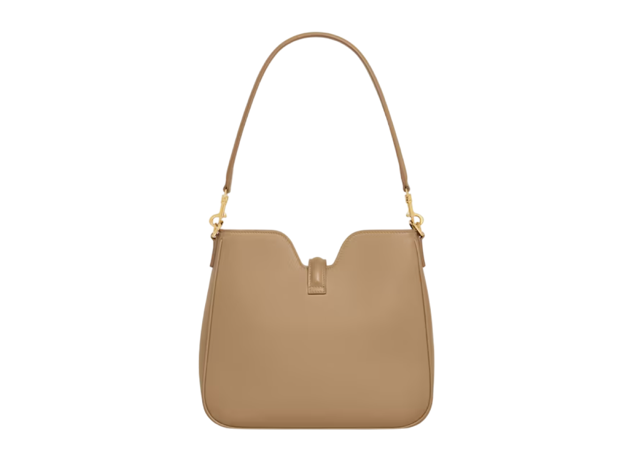 Celine Small Camille 16 Soft Bag In Smooth Smoked Brown - photo 3