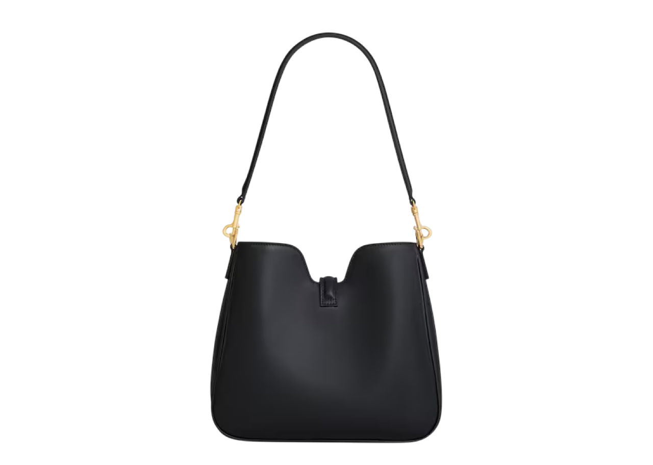 Celine Small Camille 16 Soft Bag In Smooth Black - photo 3