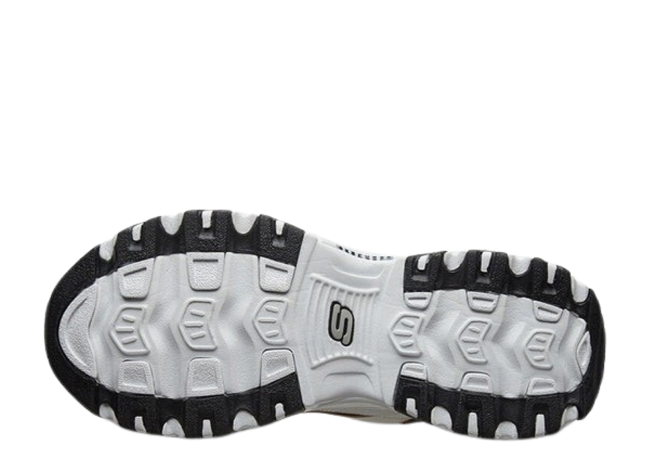 Skechers D'Lites 1.0 Low Running White Grey - photo 3
