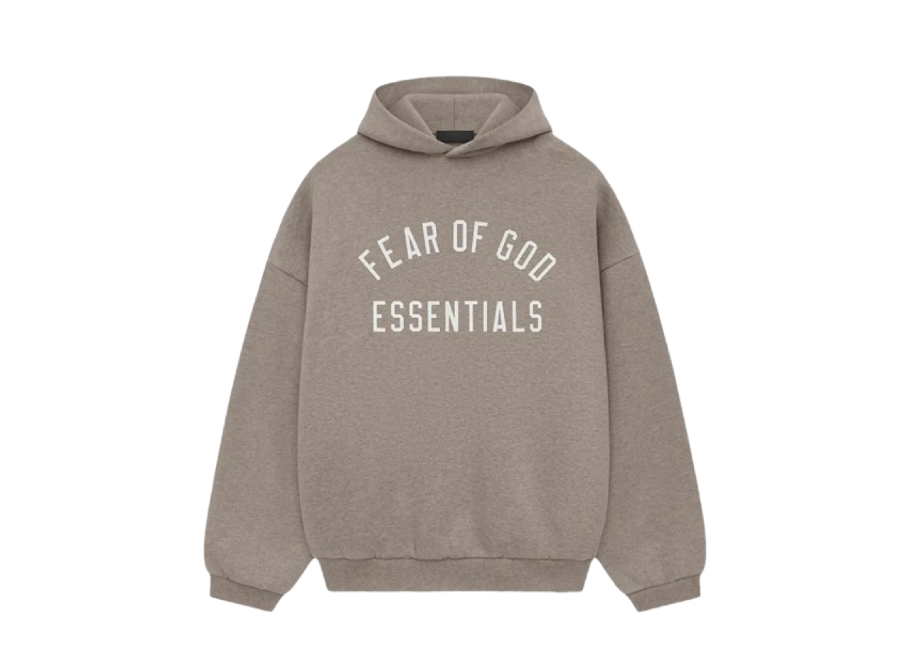 Fear of God Essentials Fleece Hoodie Heather Grey