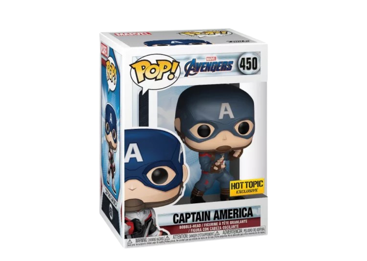 Funko POP! Marvel - End Game - Captain America Exclusive #450