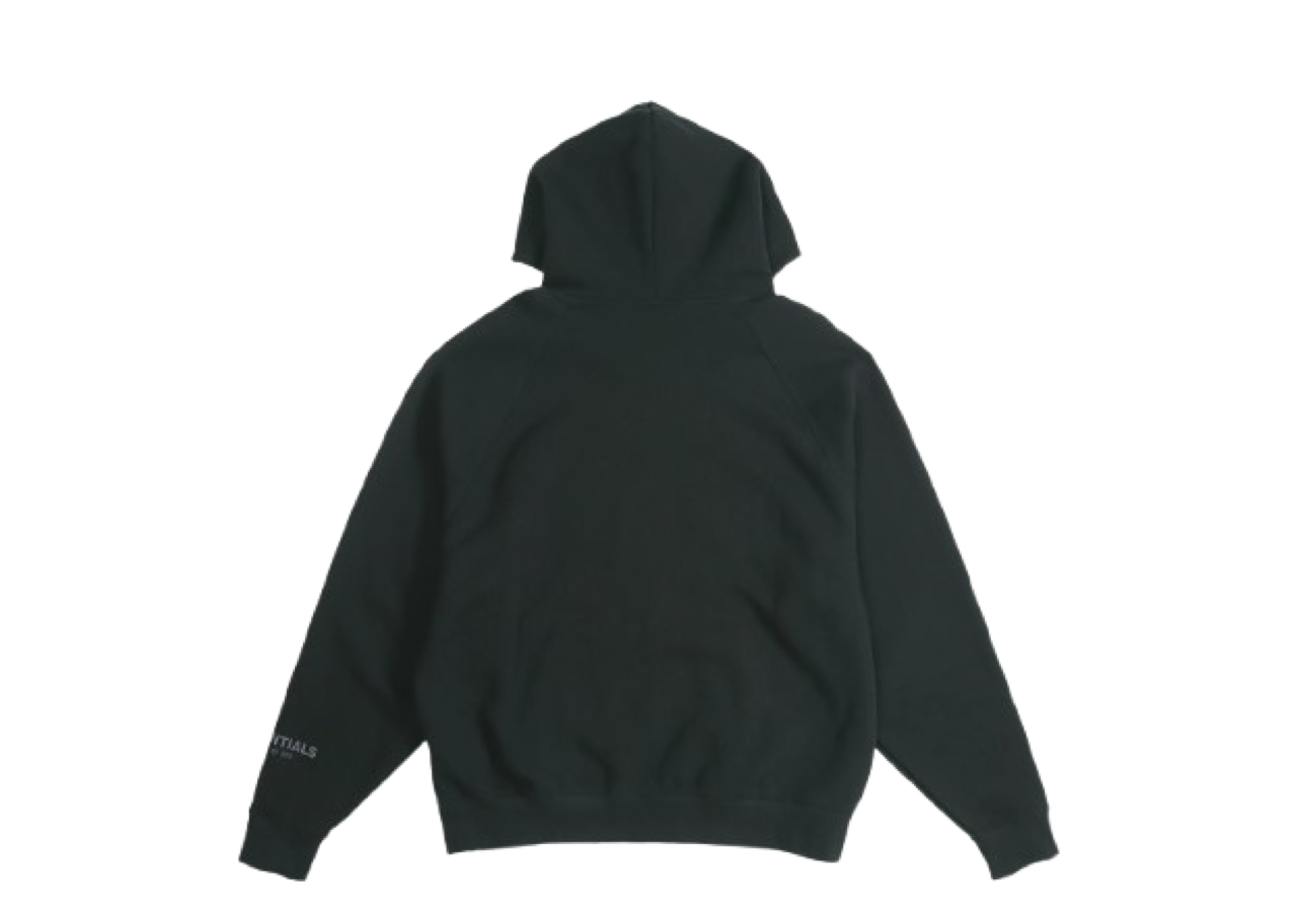 Fear of God Essentials SS20 Logo Hoodie Black - photo 2