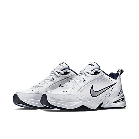 Nike Air Monarch IV White Navy - photo 2