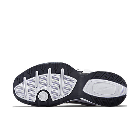 Nike Air Monarch IV White Navy - photo 4