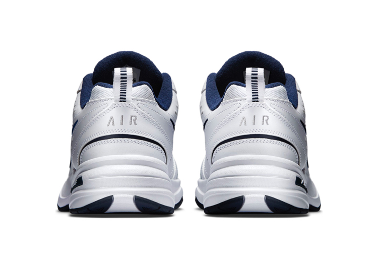Nike Air Monarch IV White Navy - photo 3