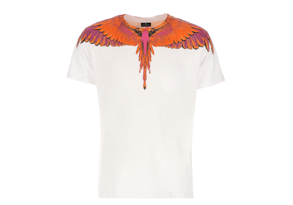 Marcelo Burlon Wood Wings Red White T-Shirt