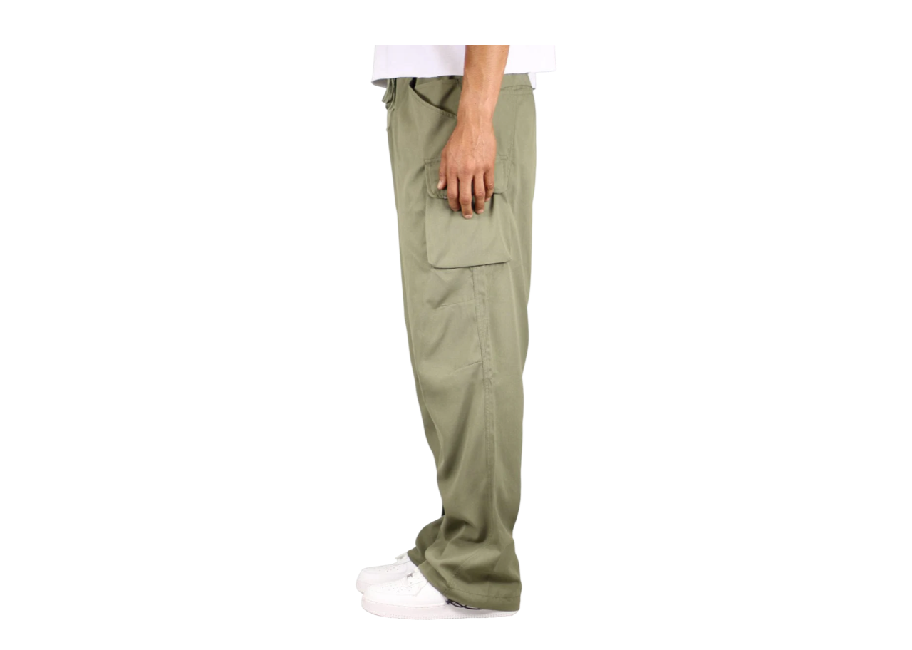 Hyper Denim CloudFit Baggy Cargo Pants Olive - photo 2