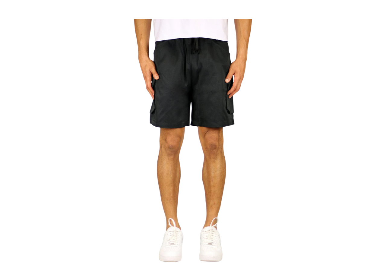 Hyper Denim CloudFit Baggy Cargo Shorts Black