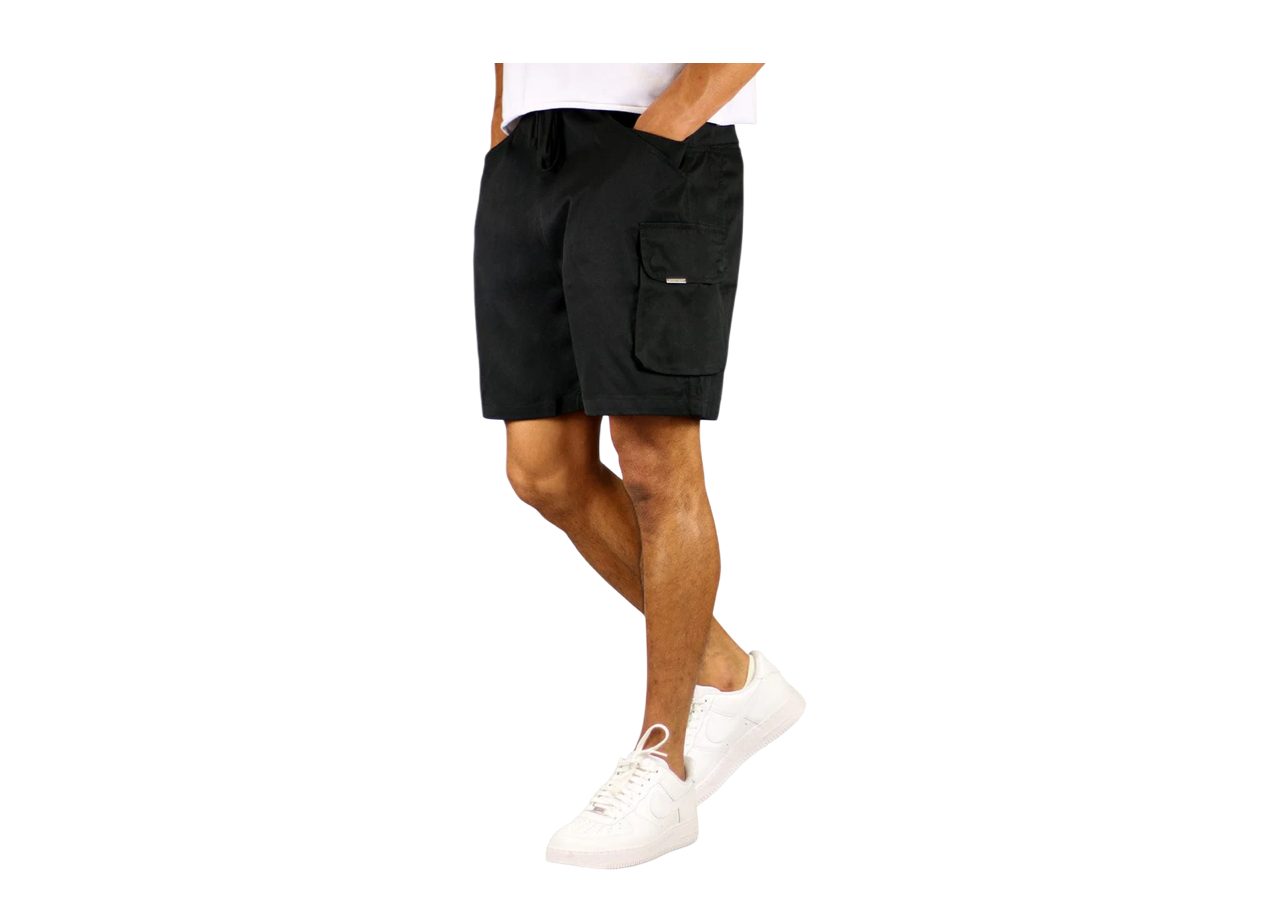 Hyper Denim CloudFit Baggy Cargo Shorts Black - photo 2