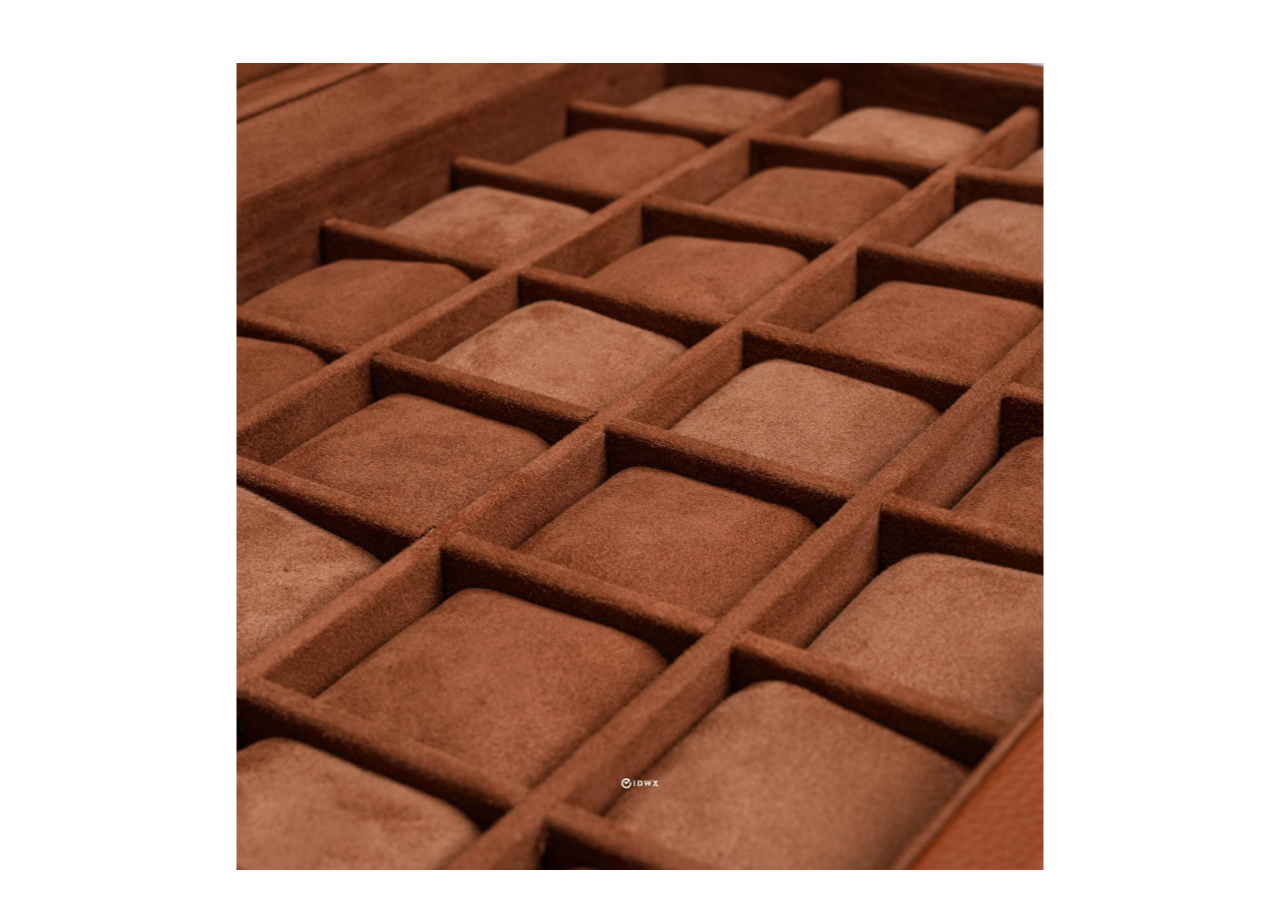 Como Watch Box 28 Leather Brown Edition - photo 4