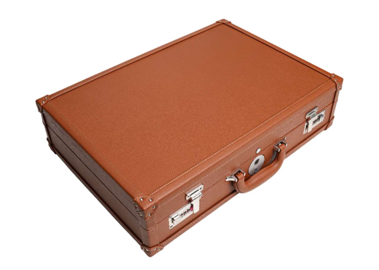 Como Watch Box 28 Leather Brown Edition