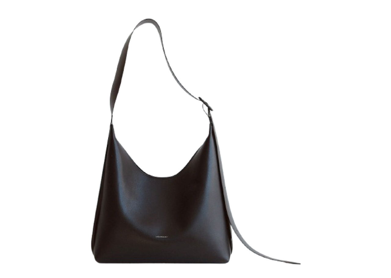 Lecc Project Log Hobo Bag Black