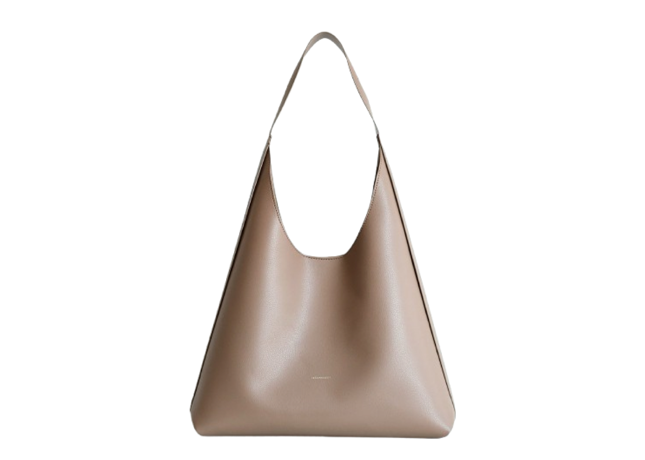 Lecc Project Log Big Hobo Bag Taupe