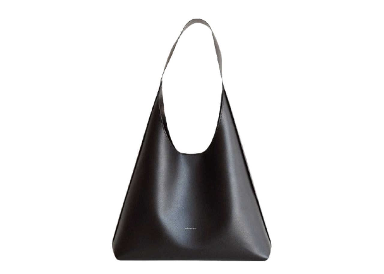 Lecc Project Log Big Hobo Bag Black